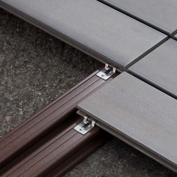 Clips de fixation pour terrasse