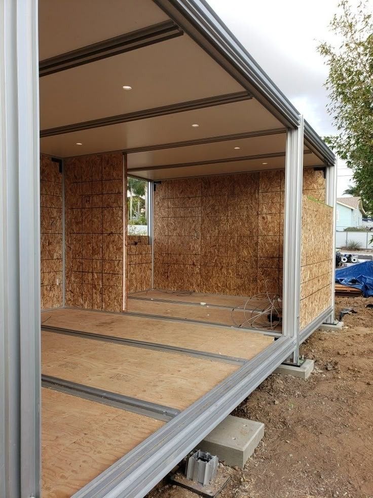 Structure modulaire aluminium
